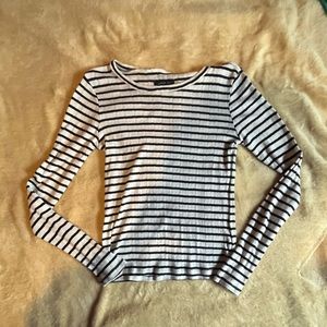 Long Sleeve Stripped American Eagle Shirt